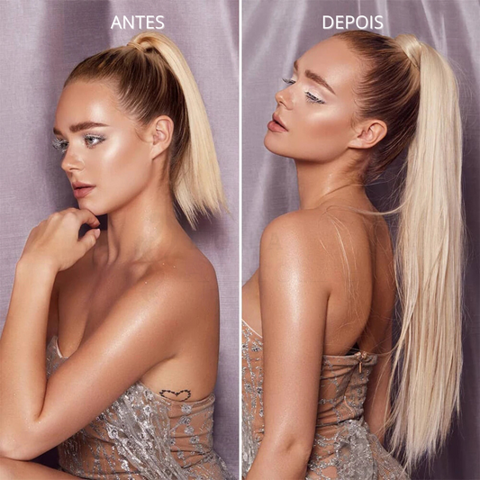 Aplique Aphrodite Rabo de Cavalo liso