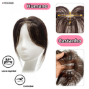 Franja Forehead Aphrodite - Cabelo Humano FEITO À MÃO