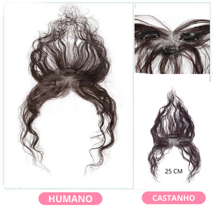 Franja Forehead Aphrodite - Cabelo Humano FEITO À MÃO