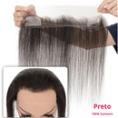 Hairline topper fio invisível Aphrodite - CABELO HUMANO, FEITO À MÃO