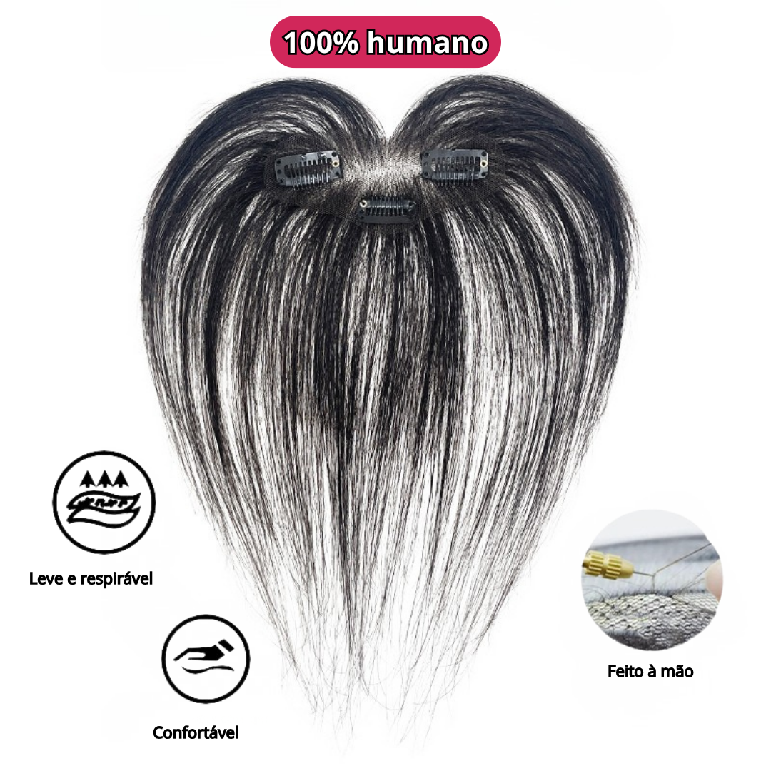 Franja Forehead Aphrodite - Cabelo Humano FEITO À MÃO