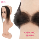Hairline topper Aphrodite - CABELO HUMANO, uso com cola ou fita