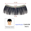 Aplique frontal Masculino - 100% humano