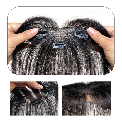Franja Forehead Aphrodite - Cabelo Humano FEITO À MÃO