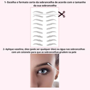Tatuagem adesiva para sobrancelhas