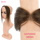 Hairline topper Aphrodite - CABELO HUMANO, uso com cola ou fita