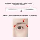 Tatuagem adesiva para sobrancelhas