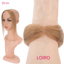 Hairline topper Aphrodite - CABELO HUMANO, uso com cola ou fita