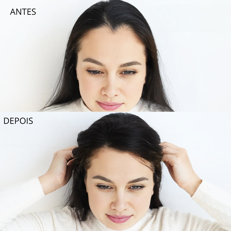 Hairline topper fio invisível Aphrodite - CABELO HUMANO, FEITO À MÃO