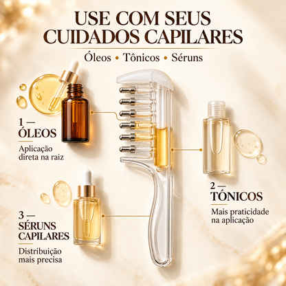 OilComb – Pente aplicador capilar