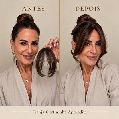 Kit 2 Franjas Cortininha