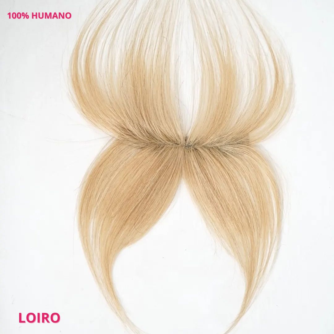 Franja Forehead Aphrodite - Cabelo Humano FEITO À MÃO