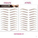 Tatuagem adesiva para sobrancelhas