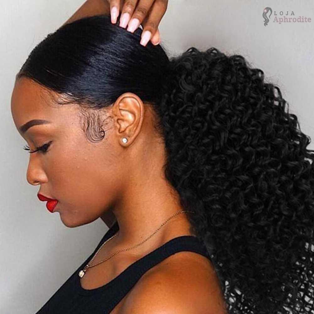 Aplique Aphrodite Rabo De Cavalo Cacheado Curto aplique-aphrodite-rabo-de-cavalo-cacheado-curto