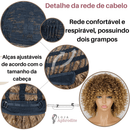 Peruca Cacheada Curta Aphrodite (Cabelo Orgânico) - Loja Aphrodite