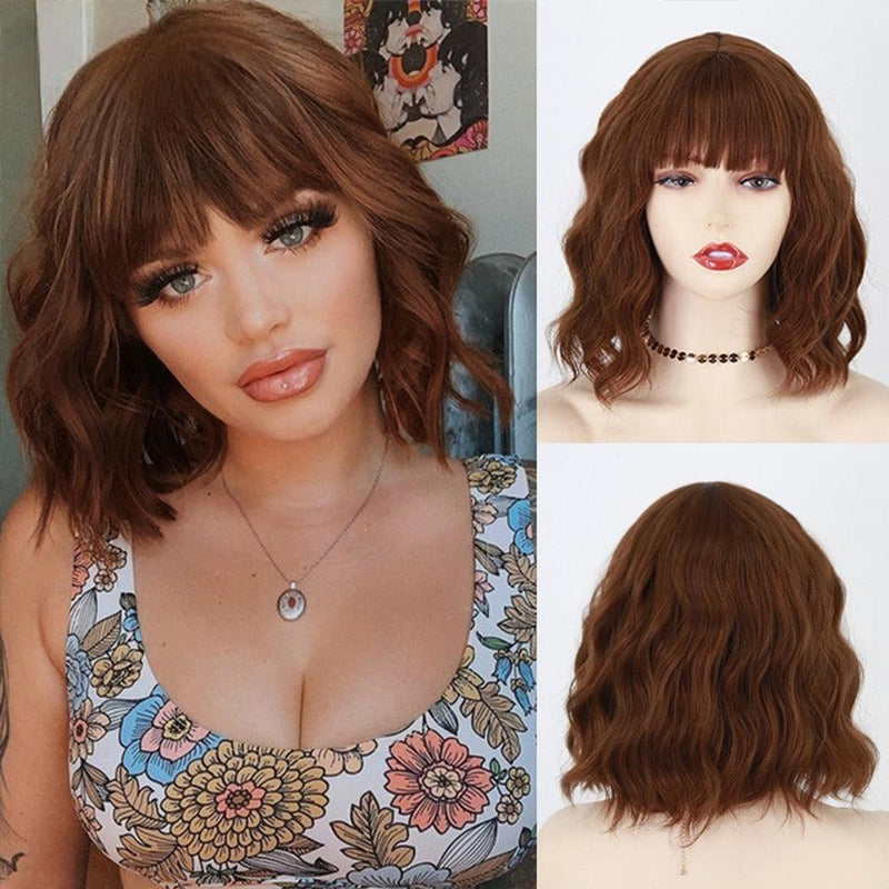 Peruca Aphrodite Curto Bob (Cabelo Orgânico) - Loja Aphrodite