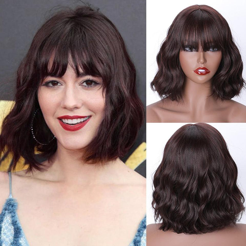 Peruca Aphrodite Curto Bob (Cabelo Orgânico) - Loja Aphrodite