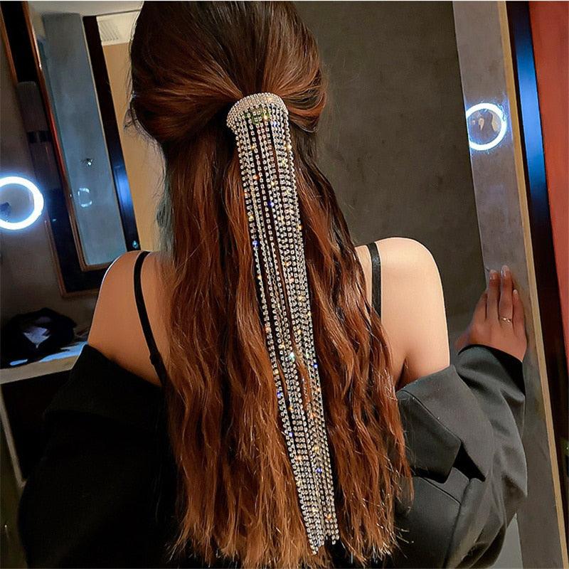 Presilha de cabelo Aphrodite com Strass - Loja Aphrodite